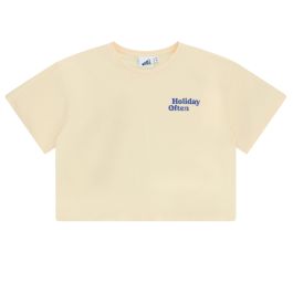 Crop Tee 'Holiday Often'