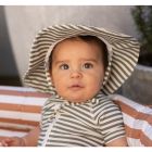 Sun Hat | Sea Green Stripe