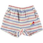 Short Linen Stripes Tipi Sun
