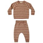 Ace Knit Sweater & Knit Pants | Cinnamon Stripe