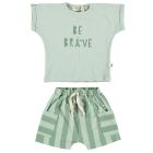 Be Brave Tee & Shorts Set
