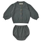 Pointelle Knit Cardigan & | Dusk