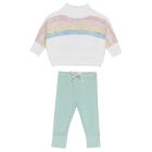 Over The Rainbow Knit Jumper & Sea Rib Legging