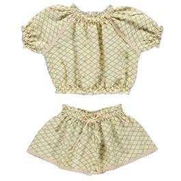Josephine Blouse & Romana Shorts | Flower Check