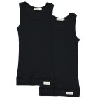 Sleeveless Undershirts 2 Pack  | Black
