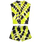 Flou Lime Spash Sweater & Shorts