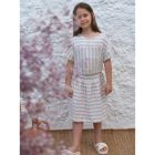 Sand Beren Blouse & Skirt