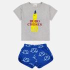 Yellow Squid T-Shirt & Sail Rope All Over Shorts
