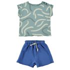Wind T-Shirt & Empordà Electric Blue Short