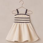 Annabelle Dress Metallic Ivory