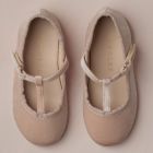 T-Strap Ballet Flats Rose