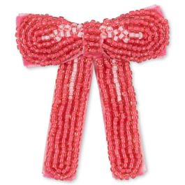 Pearl Bow Hairclip | Bubblegum