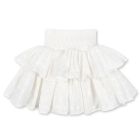 Lacey Smock Skirt | Optic White