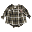 Kaki Green Shirt & Bloomer