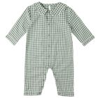 Baby Pajama Romper Evergreen Gingham