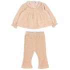 BB Velvet Top & Flare Pants