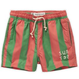 Woven Swim Short Sunset