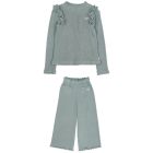 Soft Rib Ruffle Top & Pants