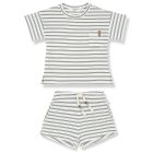 Pauli Tshirt & Stela Shorts | Petroleum