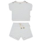 Tomaso Top & Dimitri Shorts | Misty Blue