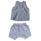 The Wilder Tank & The Explorer Short | French Stripe