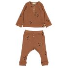 Birds Top & Legging | Muscade