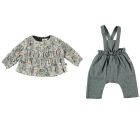 Bib Pants & Blouse