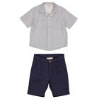 Take Shirt Mini Check Primo S Shorts Deep Blue