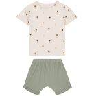 Tshirt Essenial & Short Simon Ice Cream Green Grey
