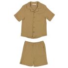 Tage Shirt & Pal Shorts Dark Dijon