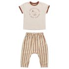 Adventures Ringer Tee & Hawthorne Trouser Retro Stripe