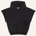 Grey Washed Vest Sweatshirt