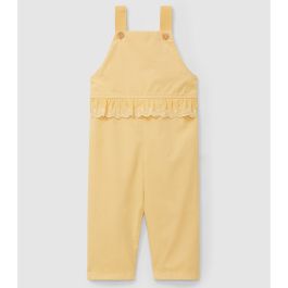 Dungarees Ruffled Detail English Embroidery