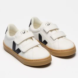 Esplar Leather White Black Natural