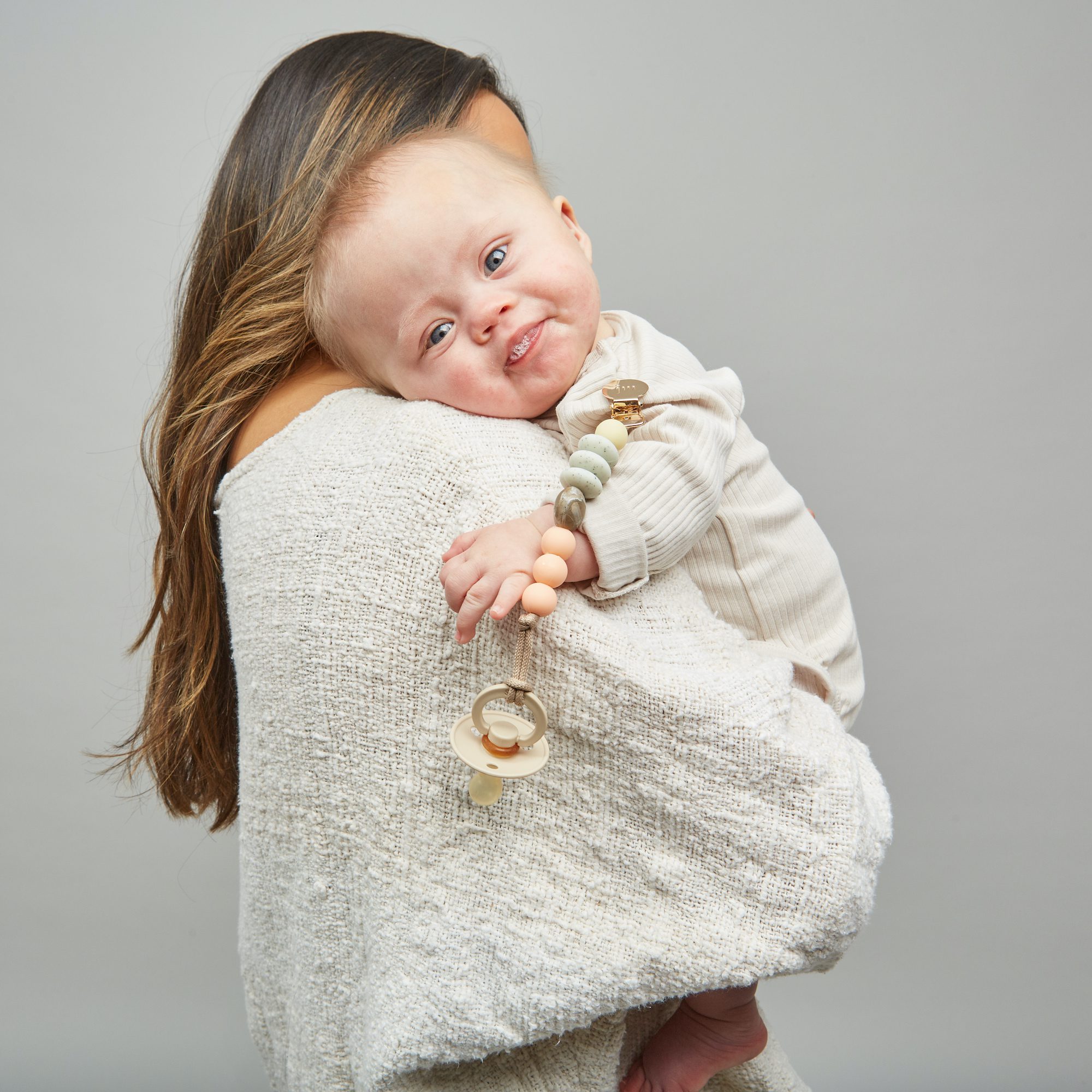 MINI Dandelion Pacifier Clip