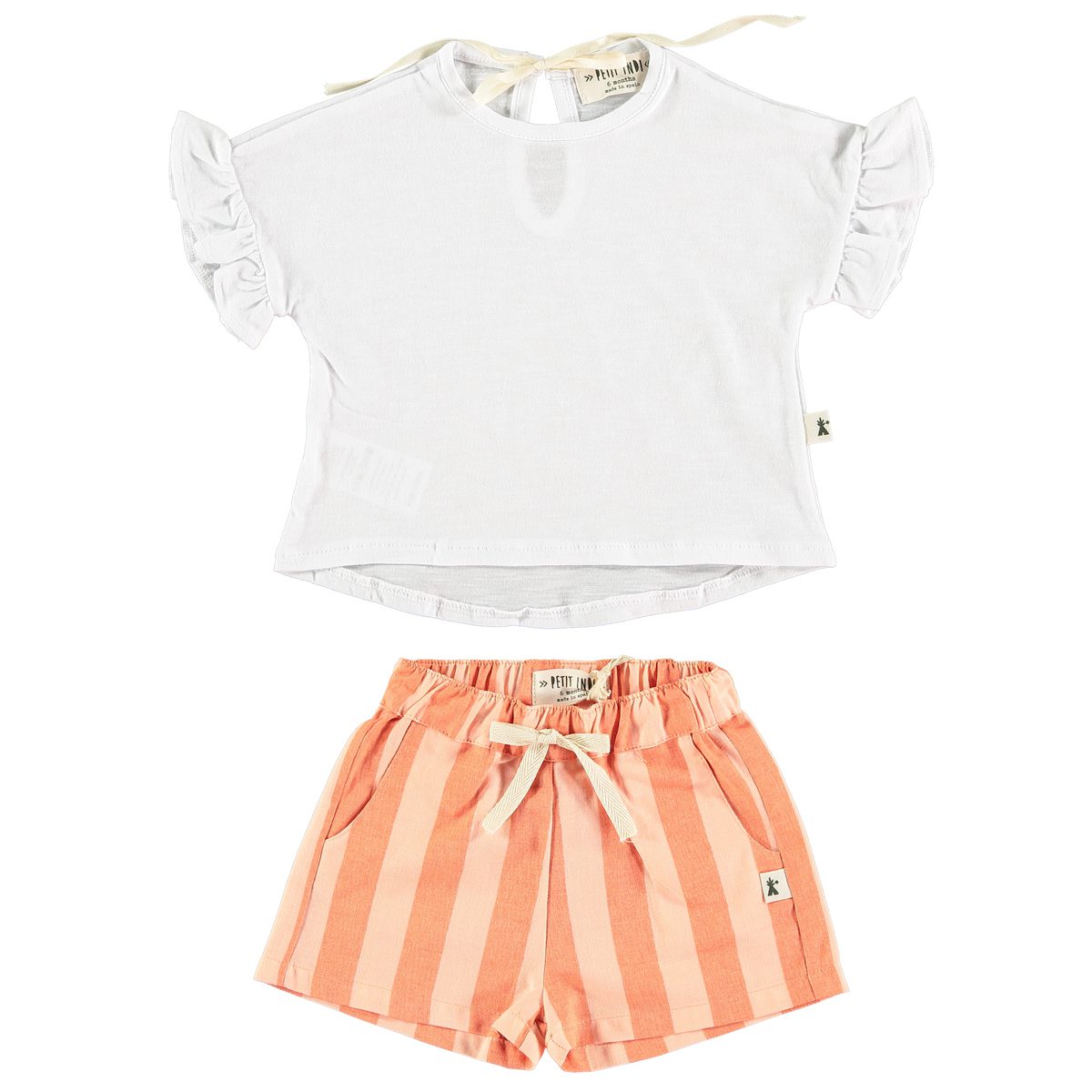 Ruffle Top & Shorts Set