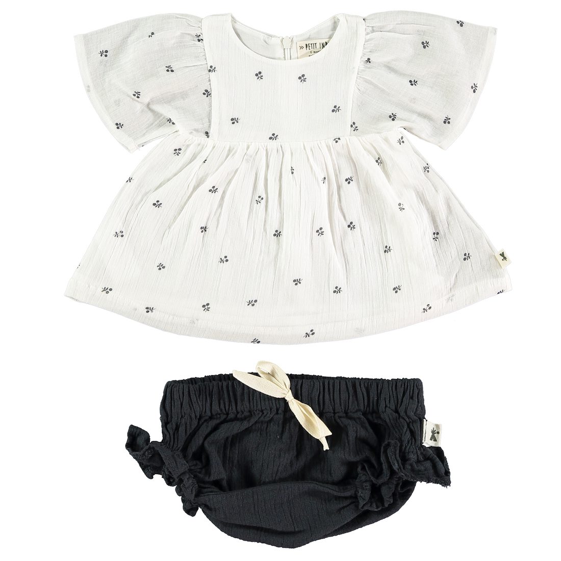 Bright Collection Blouse & Culotte Set