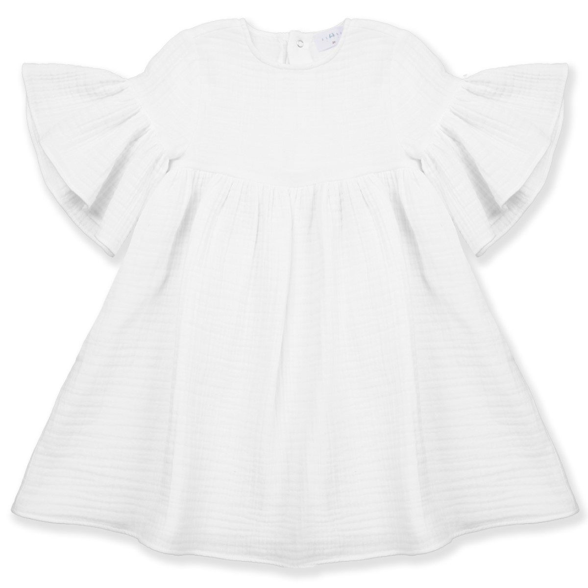 Muslin Dress | White