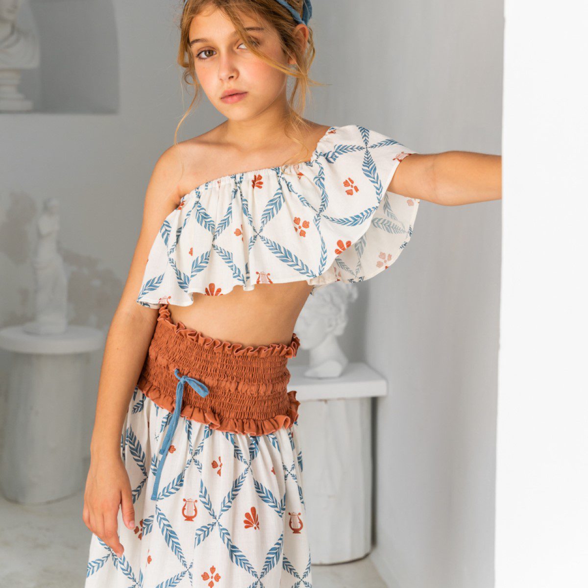 Laurel Diamond Nereo Top & Skirt