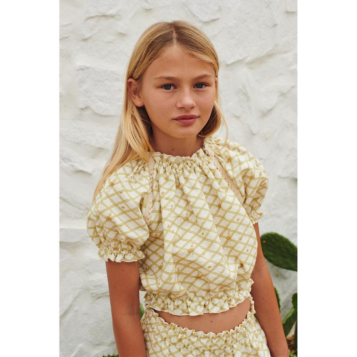 Josephine Blouse & Romana Shorts | Flower Check