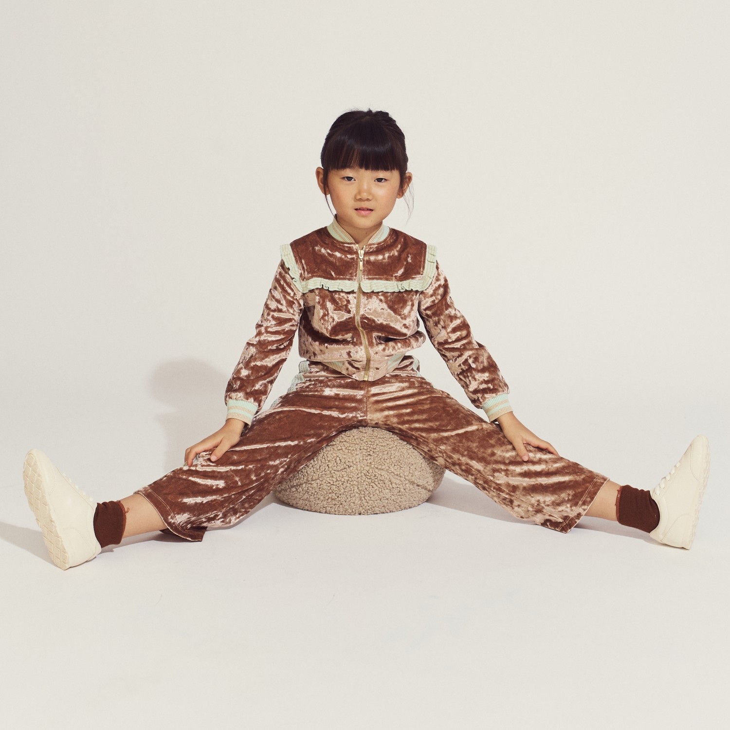 Velour Elisa Baseball Jacket & Thelma Track Pants