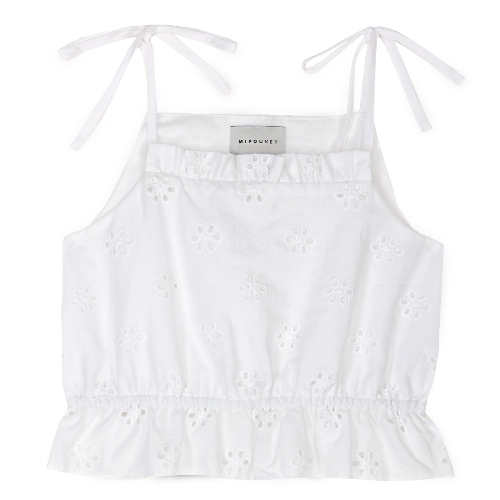 Lisa Swiss Lace Flower Top & Skirt