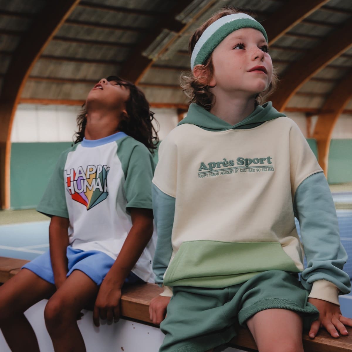 Jog Short Grandpa Sky