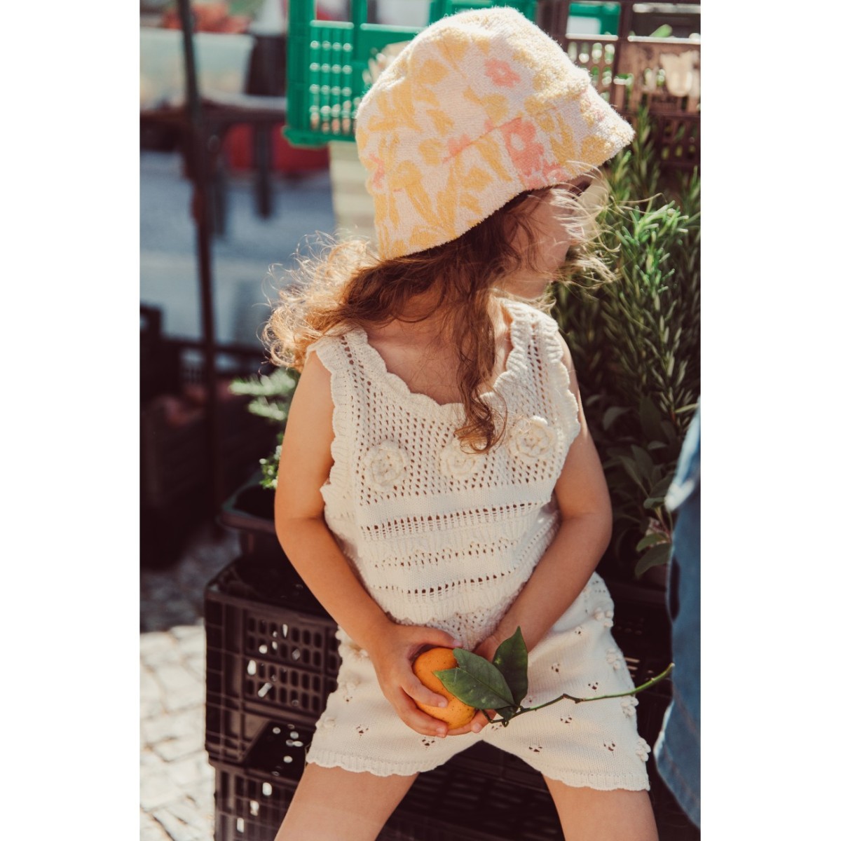 Top Raya & Short Mekyla | Cream