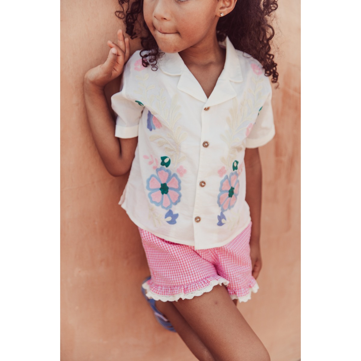 Shorts Vallaloid | Pink Fragola Vichy