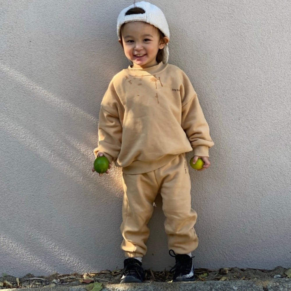 Woodie 3D Logo Tracksuit Fawn