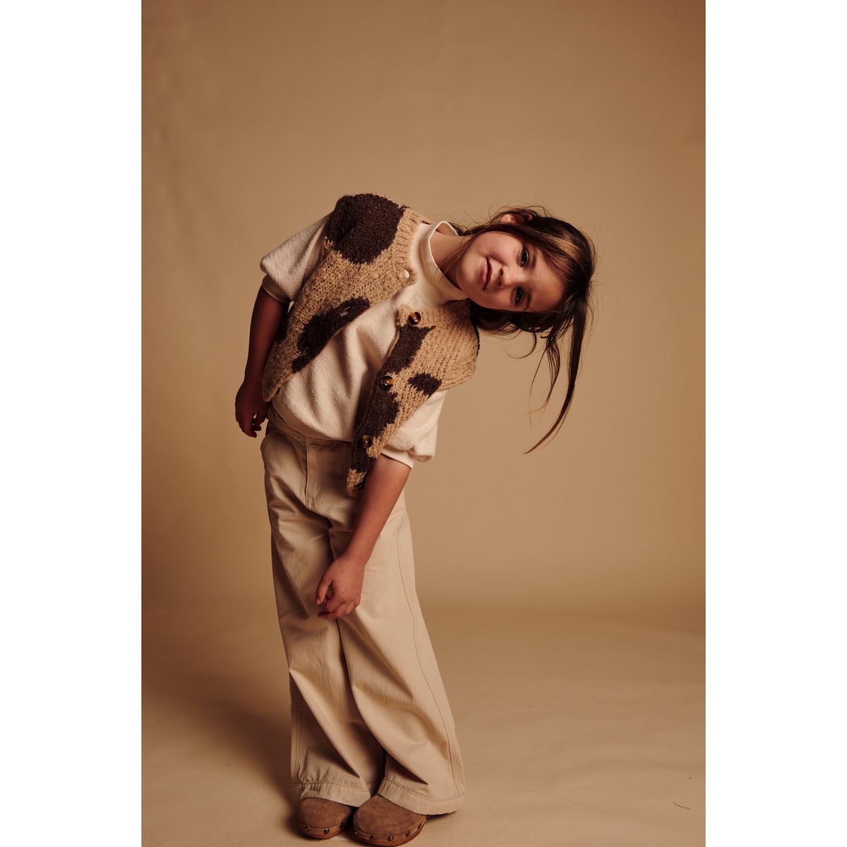 Wide Leg Jeans Natural Canvas