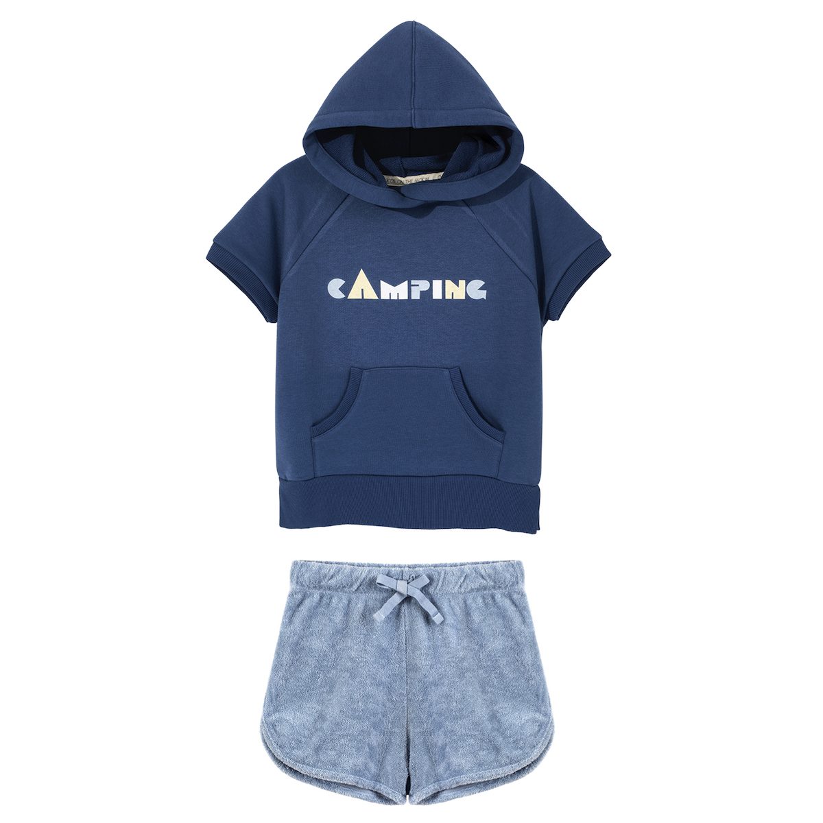 Camping Hoodie & Ocean Breeze Shorts