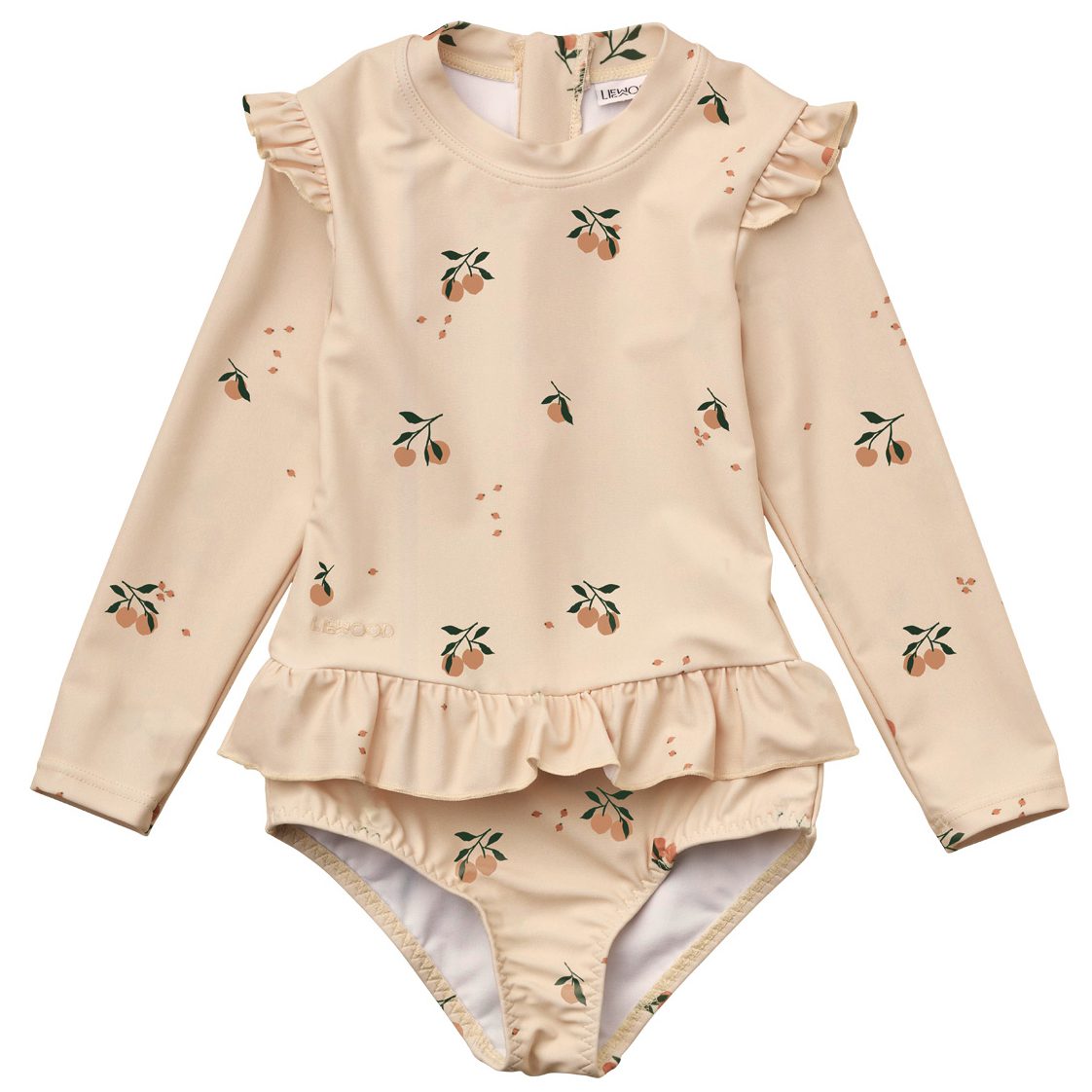 Sillie Swim Jumpsuit | Peach/Seashell Mix