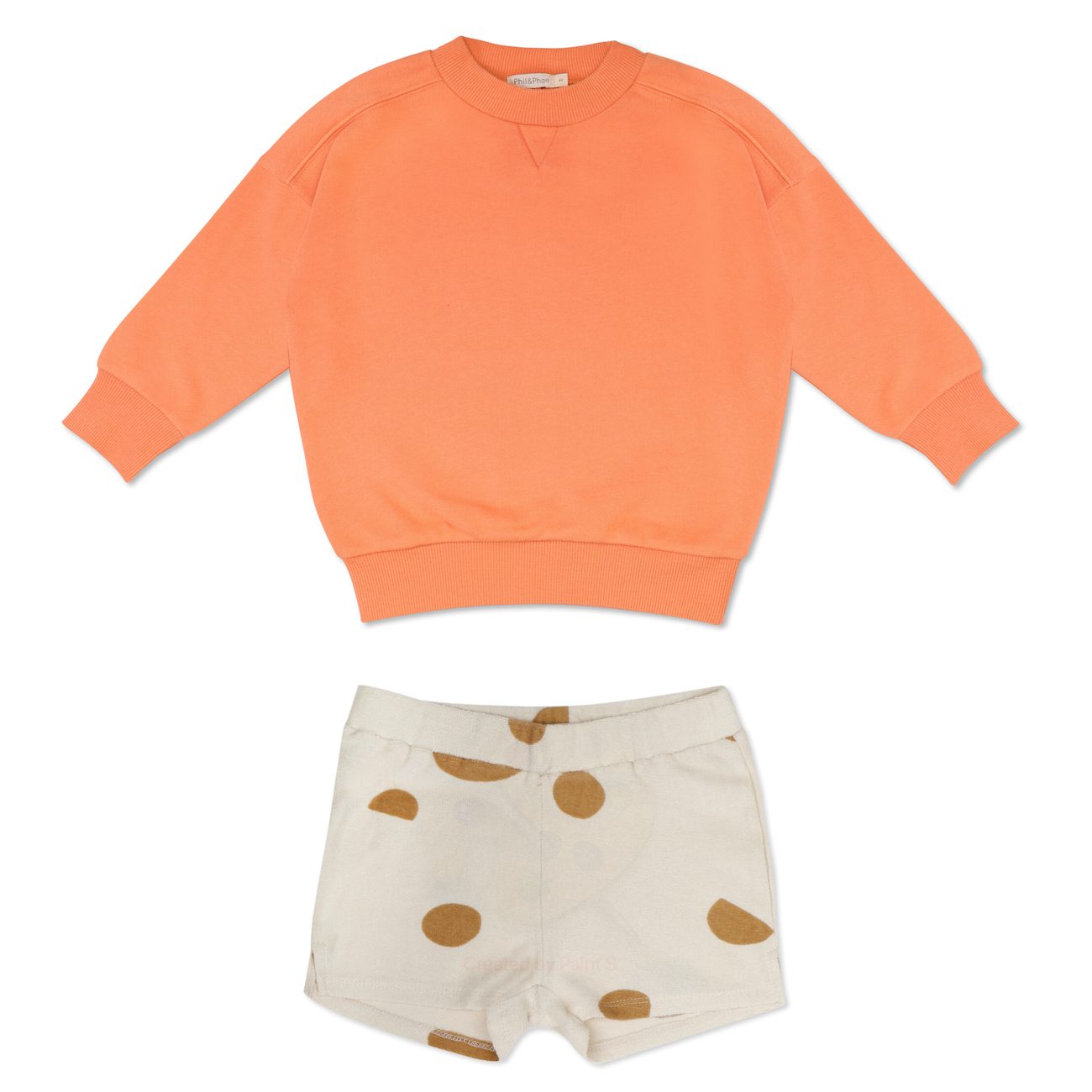 Chunky Summer Sweater & Frotté Shorts Suns
